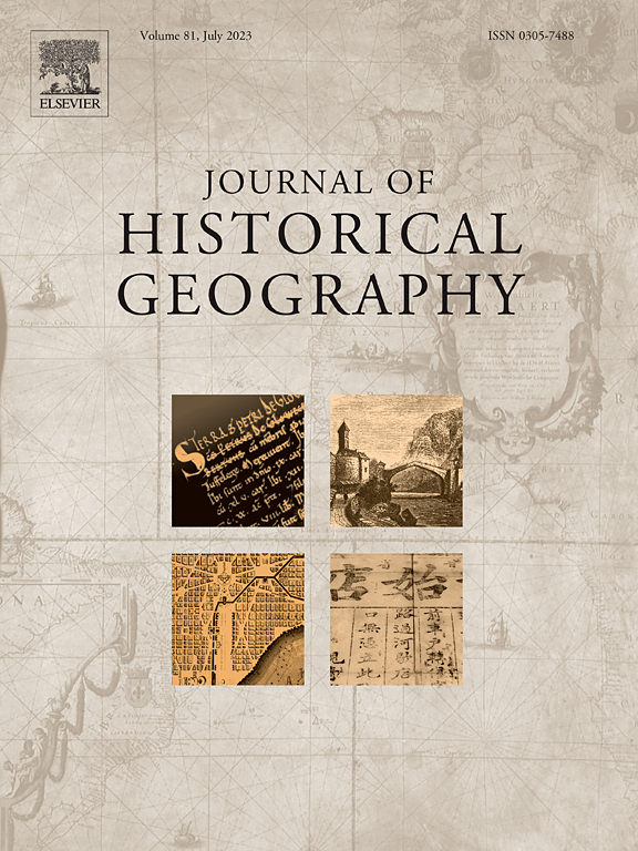 Go to journal home page - Journal of Historical Geography